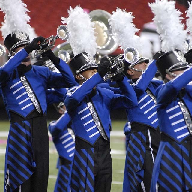 2010 Blue Devils Marching Line
