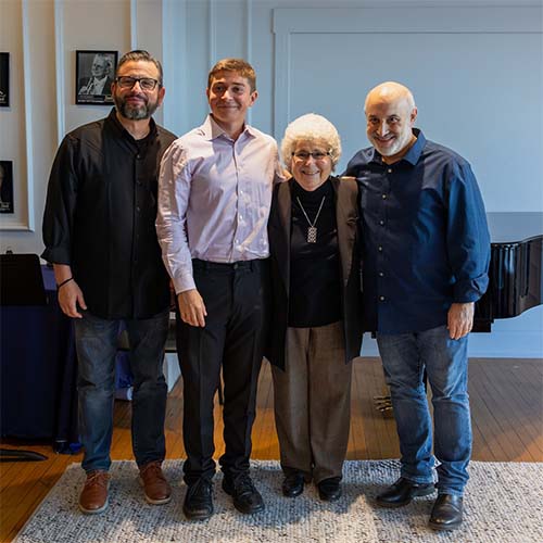 Bach Trumpet Competition winner Robbie Paniagua.