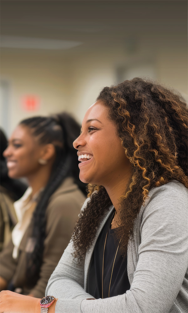 Students in a classroom