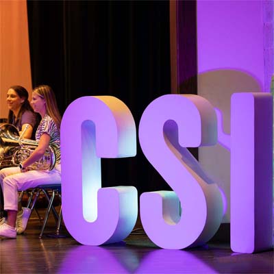 Students on Stage at CSI-2023