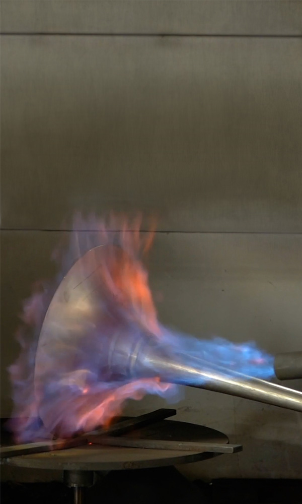 French Horn in the Fire