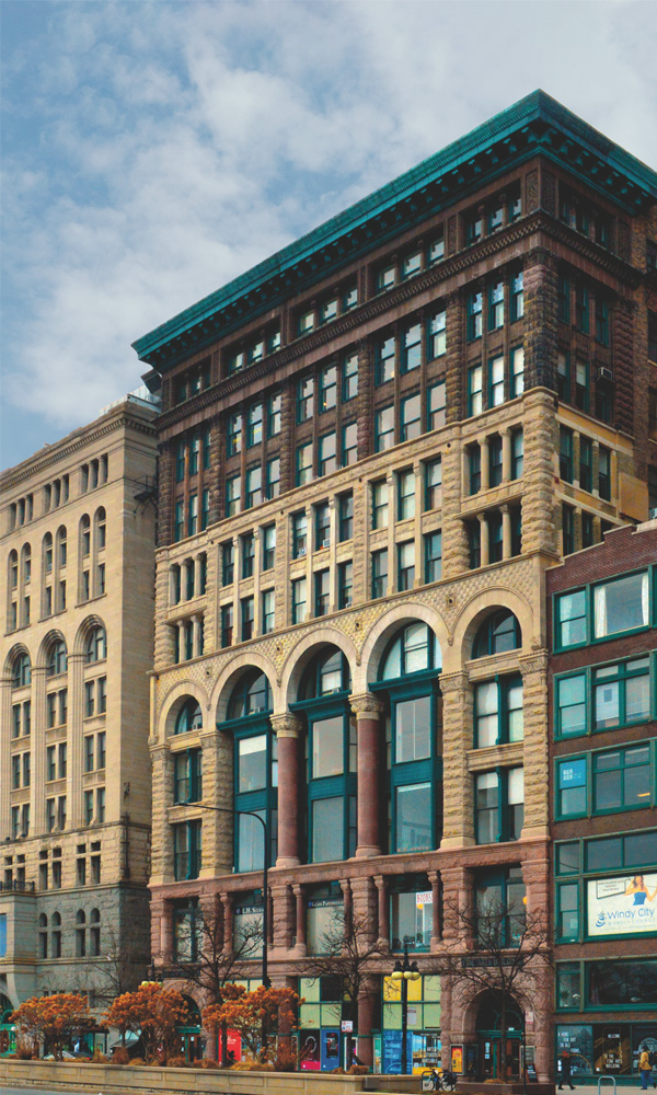 Chicago Fine Arts Building Exterior