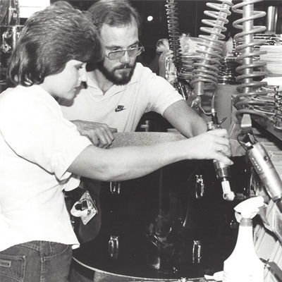 Employees working at Ludwig Drums