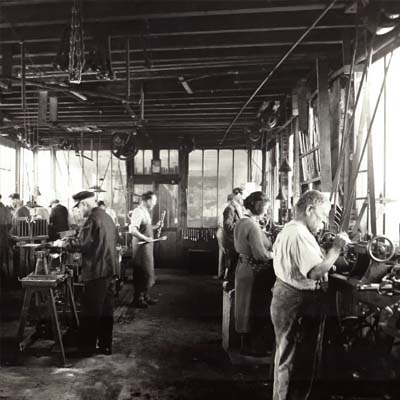 Leblanc Employees working in factory