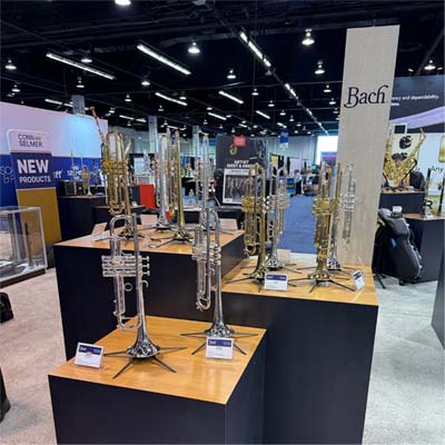 Conn Selmer Midwest Display Booth