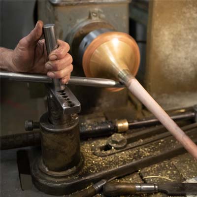 Bell being worked in the North plant