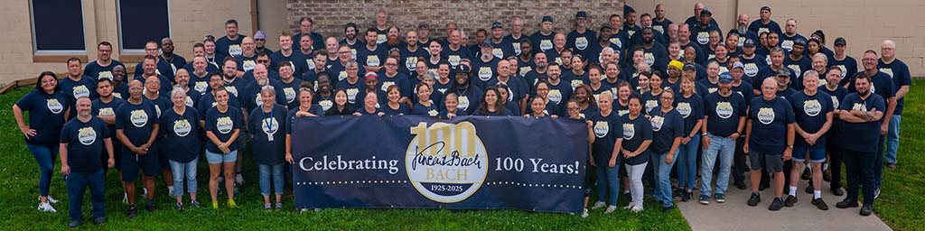 Bach Brass Employee Group Photo