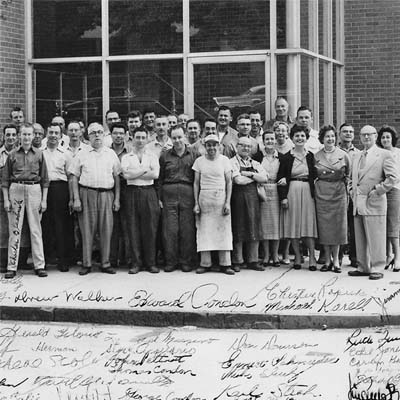 Original Bach Brass personnel group photo