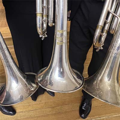Three trumpets