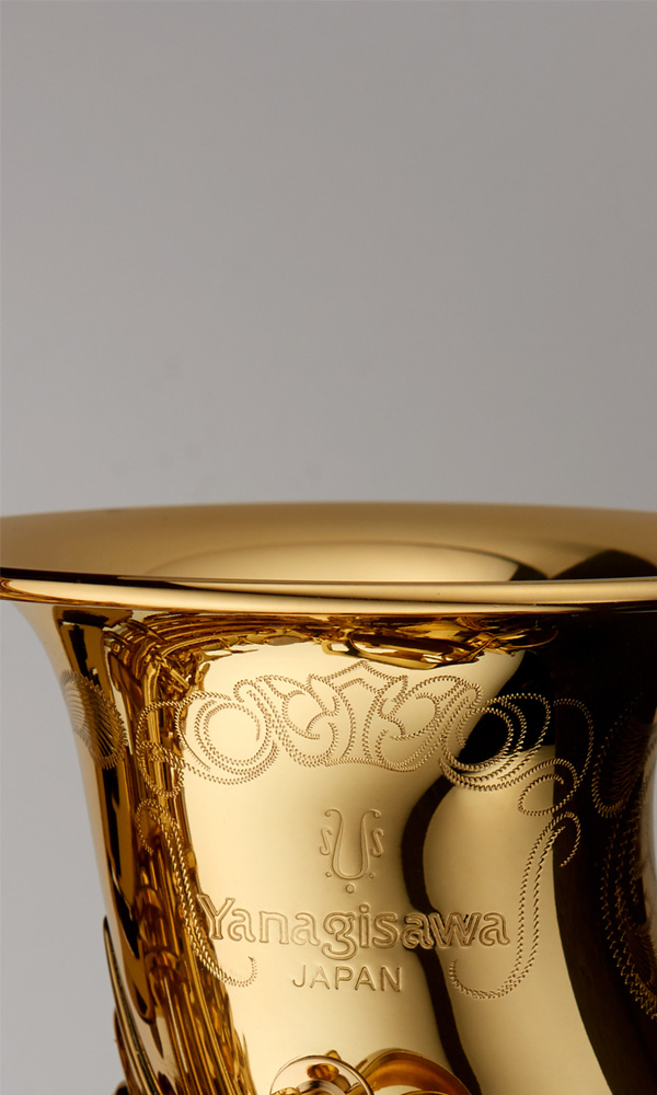 Yanagisawa saxophone engraving