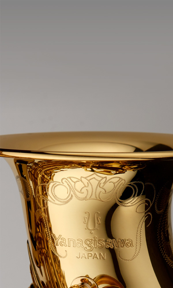 Yanagisawa Saxophone Bell Engraving